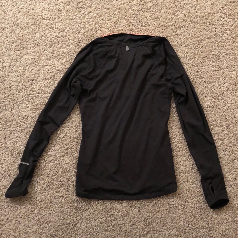 Nike Running Dark Gray Quarter Zip Size Small - Picture 3 of 5